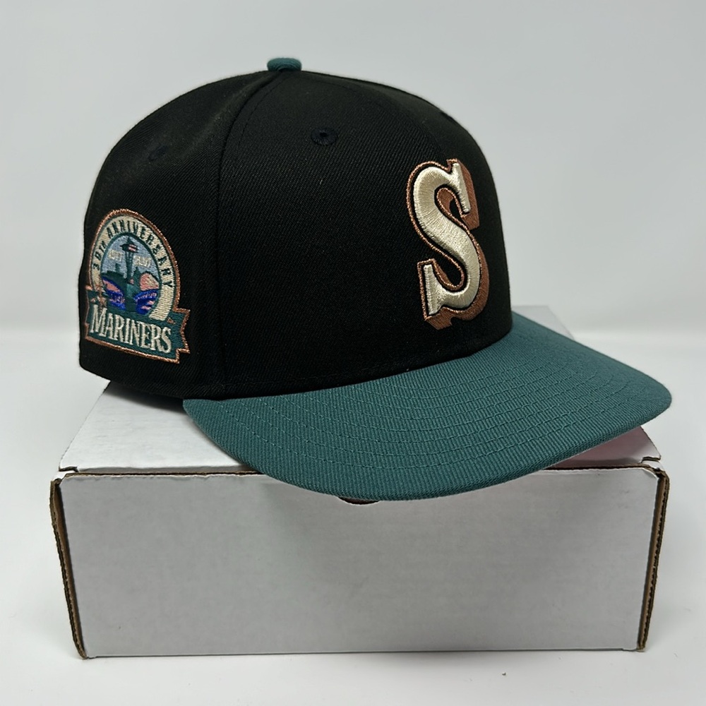 Hat Club Seattle Mariners Fitted Hat Size 7 3/8
